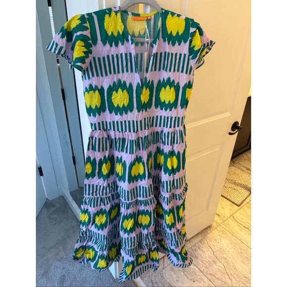 NWT Oliphant ikat midi dress, XS $298 - Picture 2 of 7